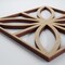 Ekena Millwork Extra Small Swansea Decorative Fretwork Wood Wall Panels, Birch, 7 3/8"W x 7 3/8"H x 3/8"T WALW08X08X0375SWNBI - alternate 2
